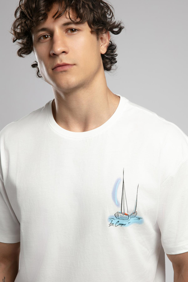 Kelvin Erkek %100 Pamuk O Yaka T-Shirt