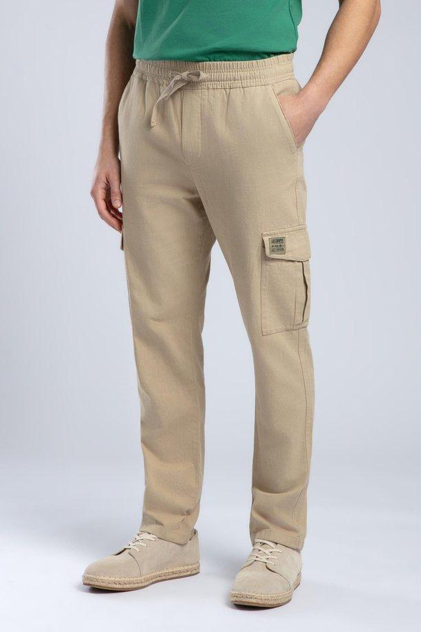 KETGO ERKEK DOKUMA PANTOLON