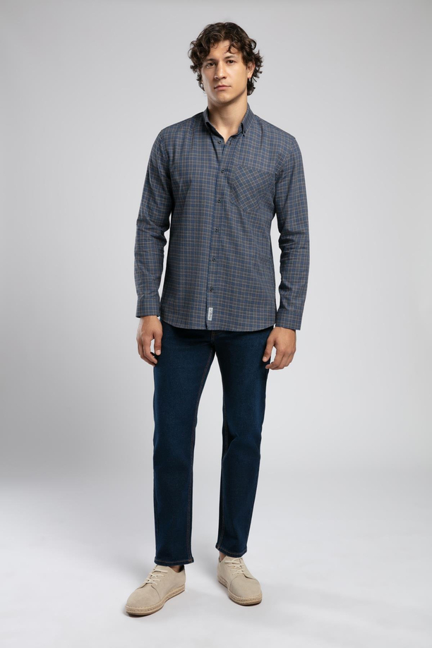 LIAM ERKEK DOKUMA U.KOL GÖMLEK