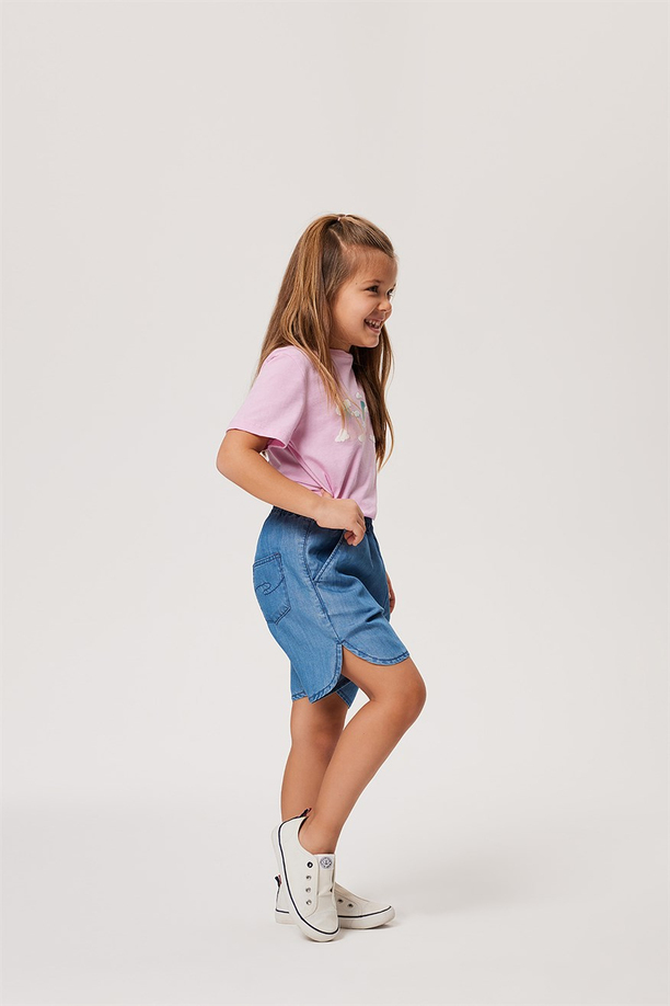 Lıly Kız Çocuk Jean Şort Denım
