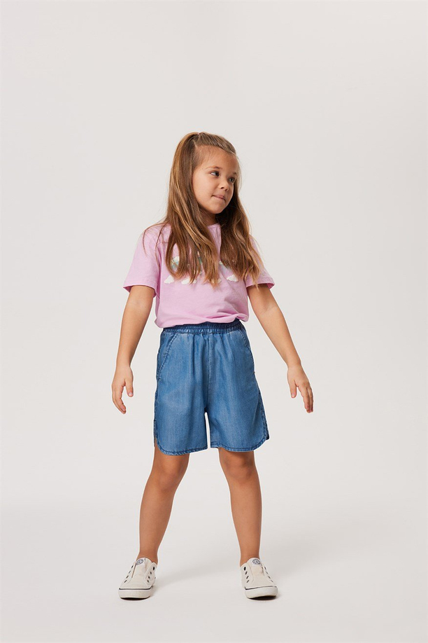 Lıly Kız Çocuk Jean Şort Denım