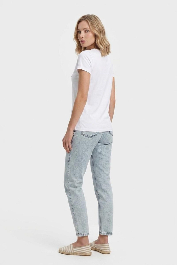 LOGONS KADIN O YAKKA T-SHIRT