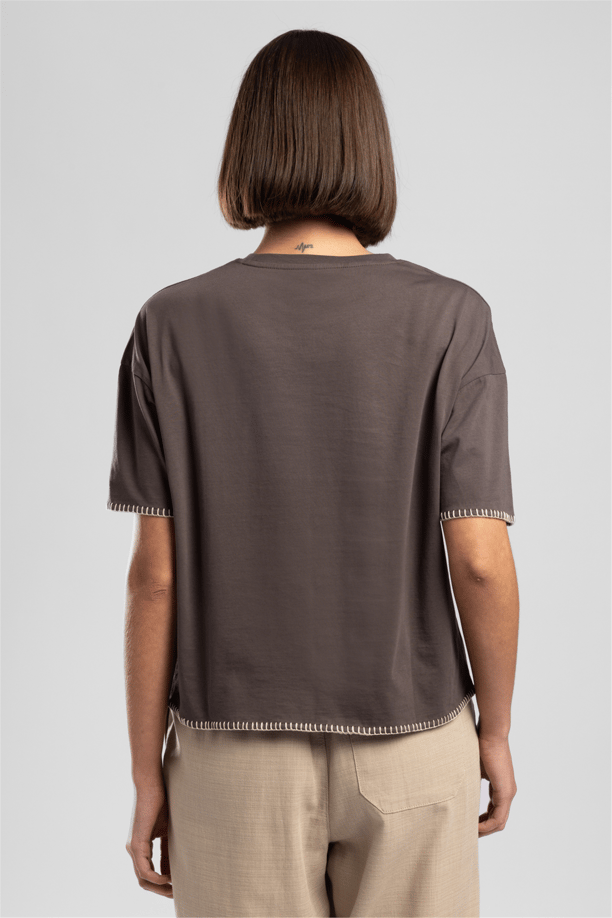 LOLA KADIN O YAKA T-SHIRT