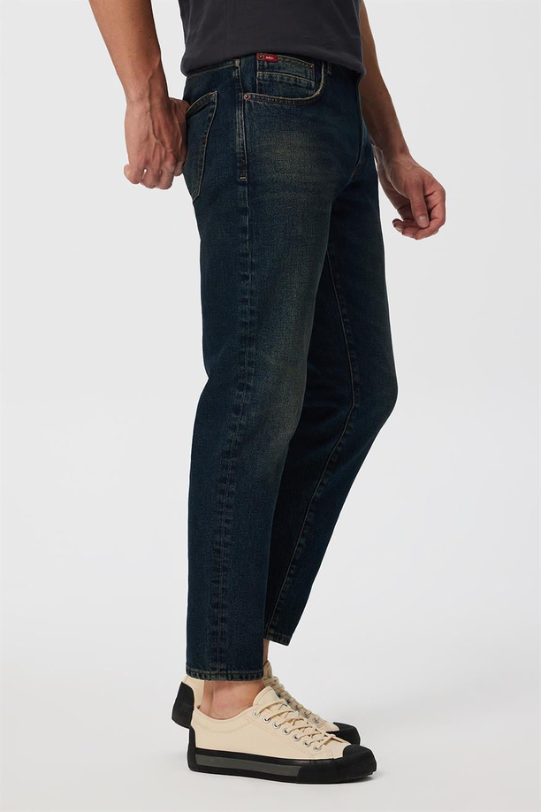 London Erkek Jean Pantolon Hıllary Dırty Blue Mıd