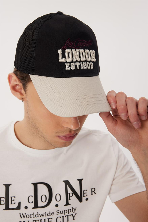London Erkek Şapka Siyah