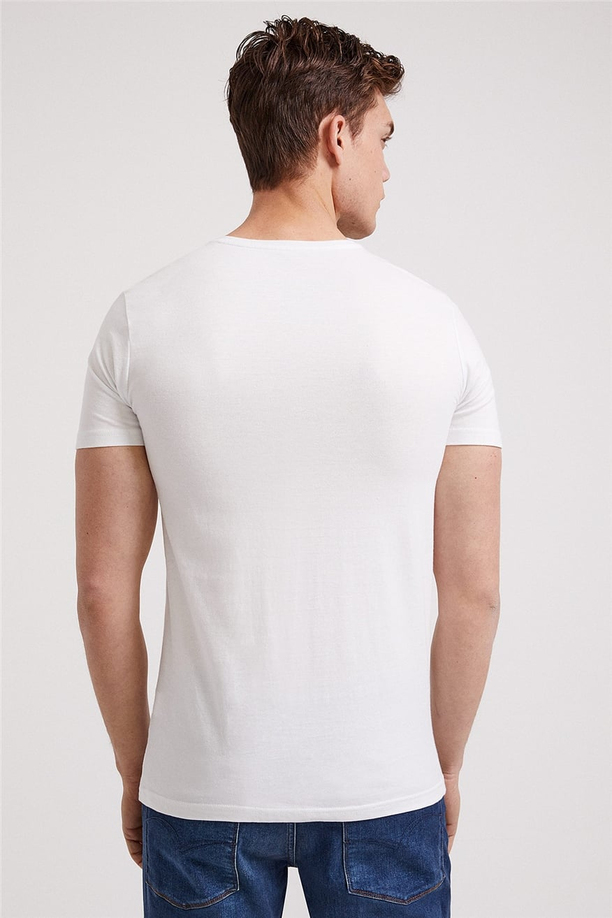 Londonlogo Erkek O Yaka T-Shirt