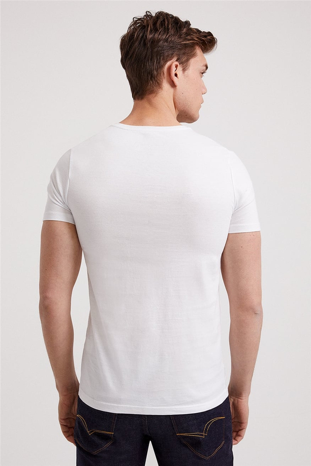 Londonlogo Erkek O Yaka T-Shirt
