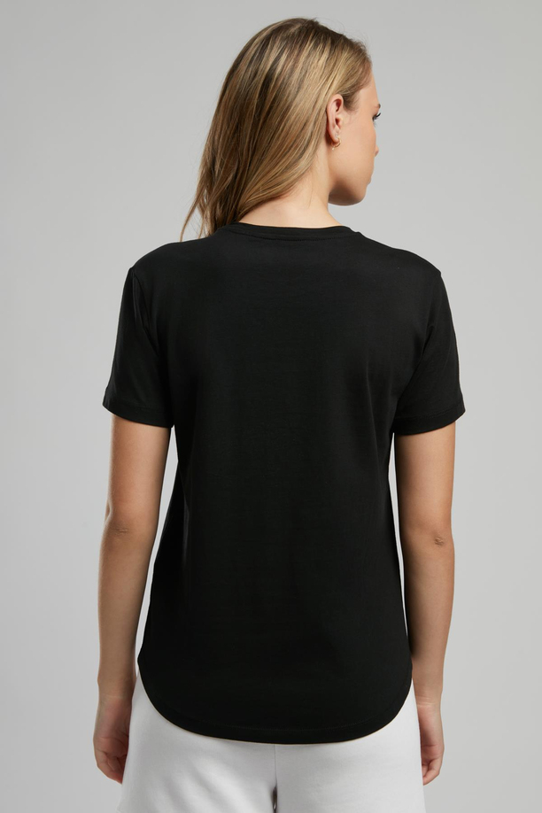 Londonlogo Kadın O Yaka T-Shirt