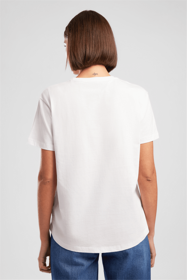 LONDONLOGO KADIN O YAKA T-SHIRT