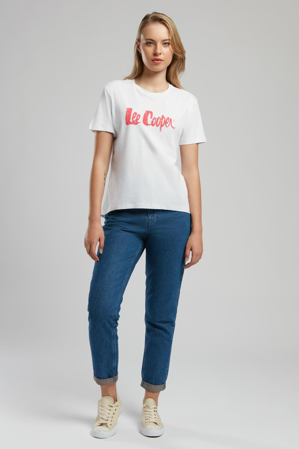 Londonlogo Kadın O Yaka T-Shirt