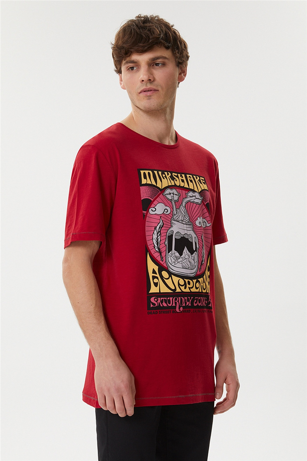 LOWELL ERKEK O YAKA T-SHIRT