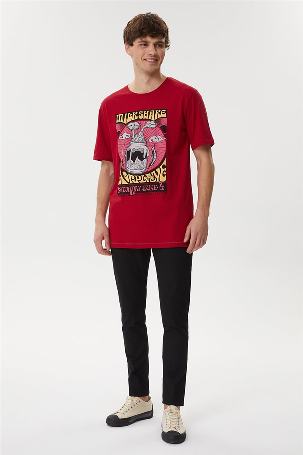 LOWELL ERKEK O YAKA T-SHIRT