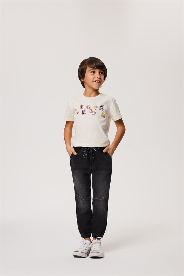 Lucas Erkek Çocuk Jean Pantolon Black