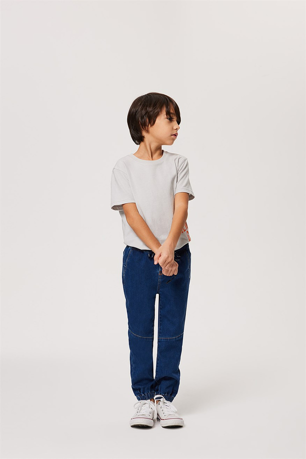 Lucas Erkek Çocuk Jean Pantolon Mıd Blue