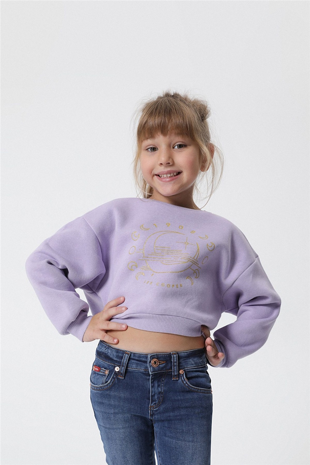 LUNA KIZ ÇOCUK O YAKA S-SHIRT