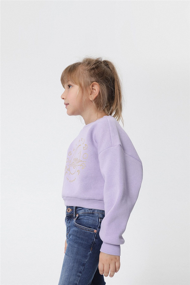 LUNA KIZ ÇOCUK O YAKA S-SHIRT