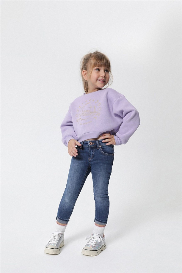 LUNA KIZ ÇOCUK O YAKA S-SHIRT