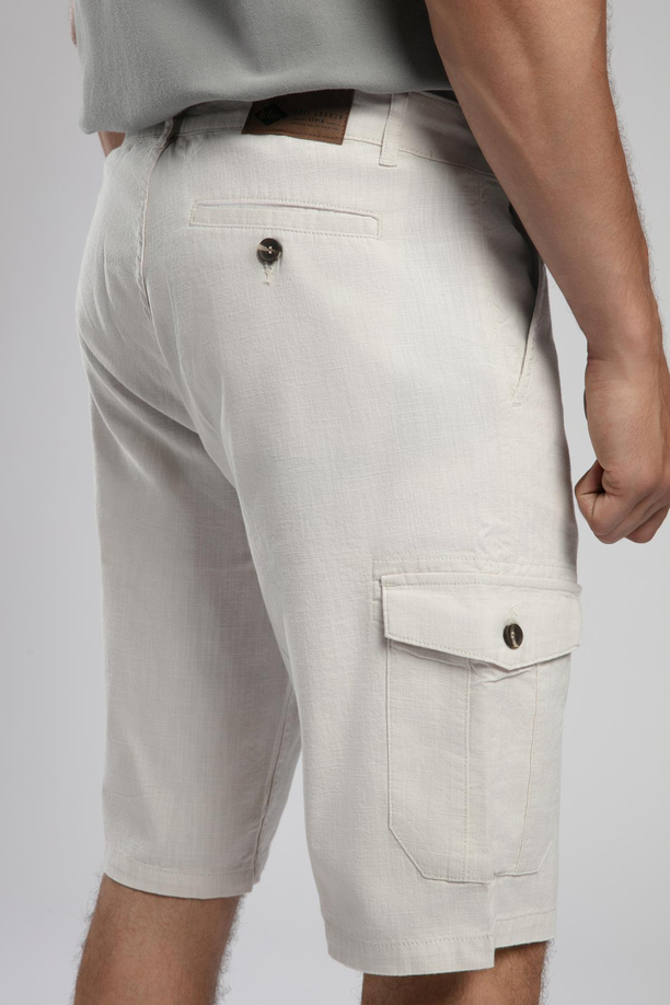 Man 1 Erkek %100 Pamuk Dokuma Şort