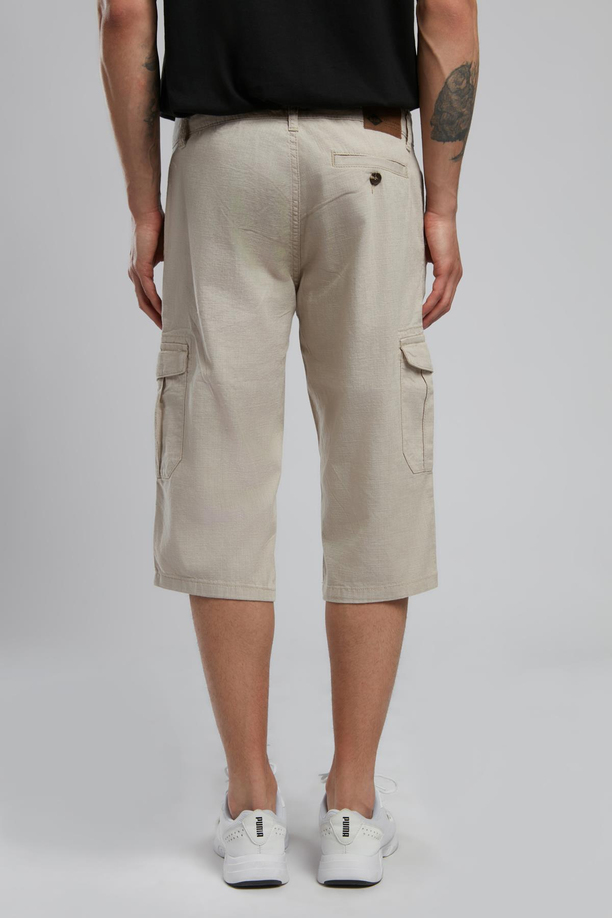 MAN 1 LONG ERKEK DOKUMA BERMUDA