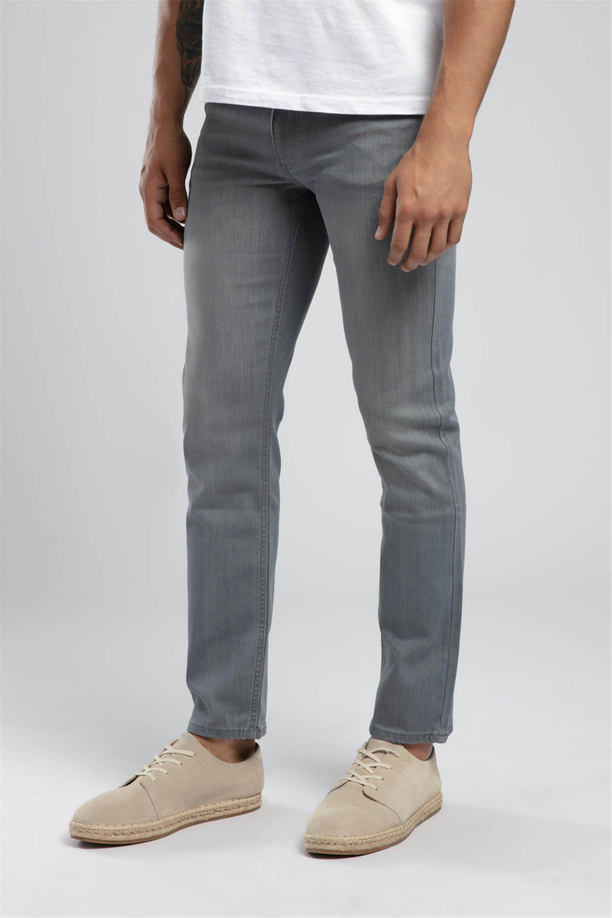 Marco Normal Bel Dar Kesim Düz Paça Mavi Erkek Jean Pantolon