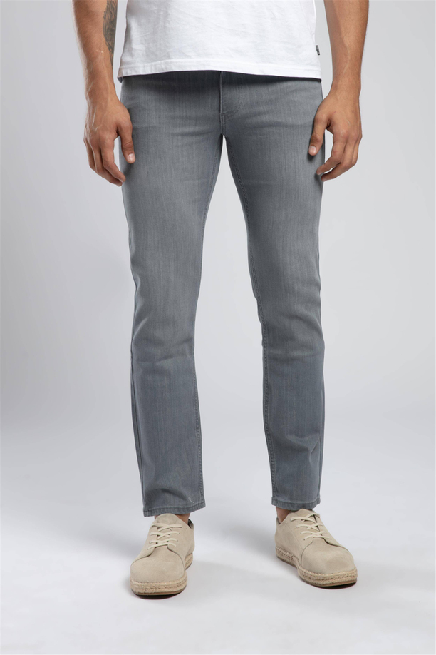 Marco Normal Bel Dar Kesim Düz Paça Mavi Erkek Jean Pantolon