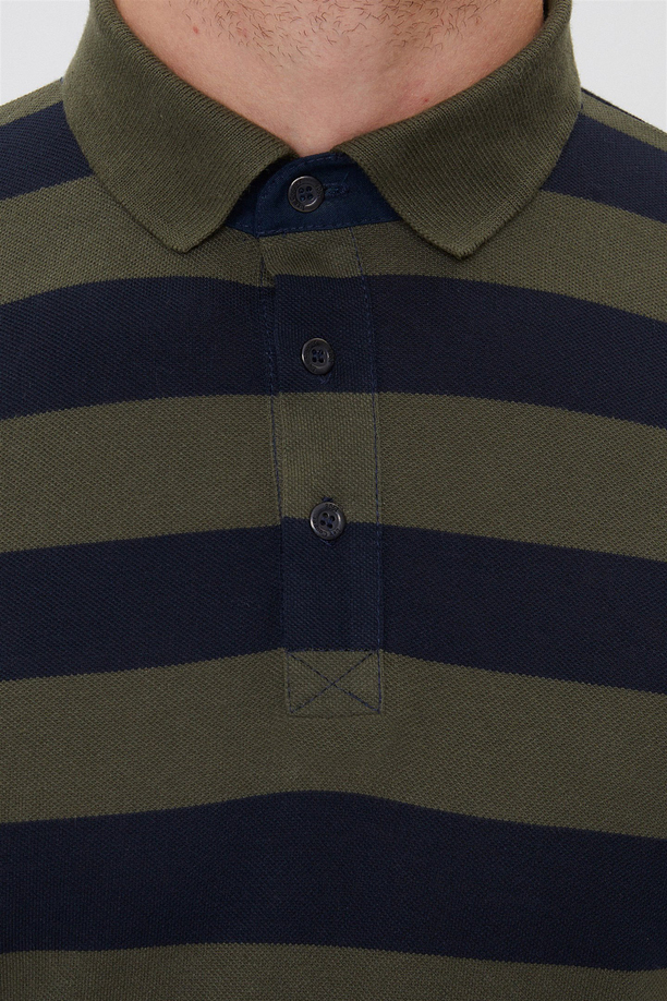MARK ERKEK POLO YAKA SWEATSHIRT