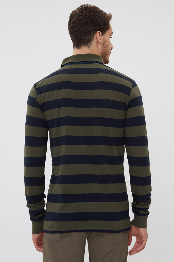 MARK ERKEK POLO YAKA SWEATSHIRT
