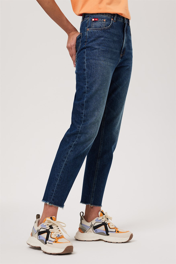 Marlyn Kadın Jean Pantolon Blue Stone
