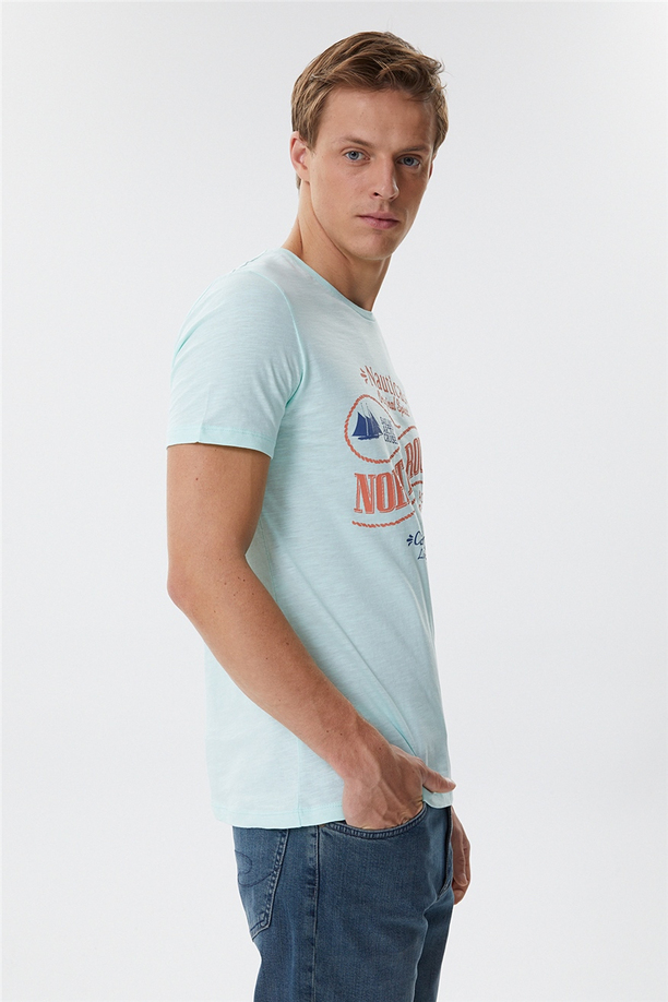 Merlin Erkek O Yaka T-Shirt