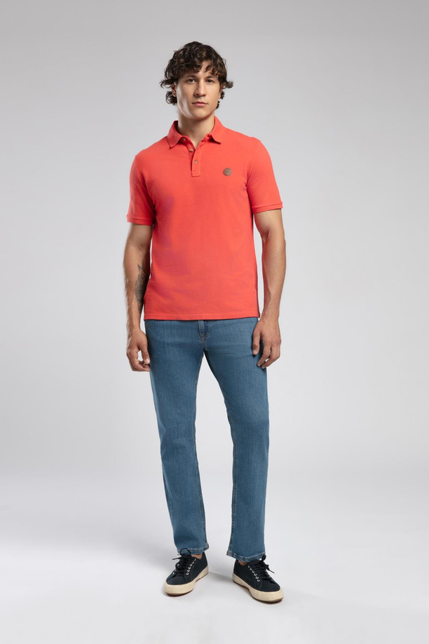 Mules Erkek %100 Pamuk Polo Yaka T-Shirt