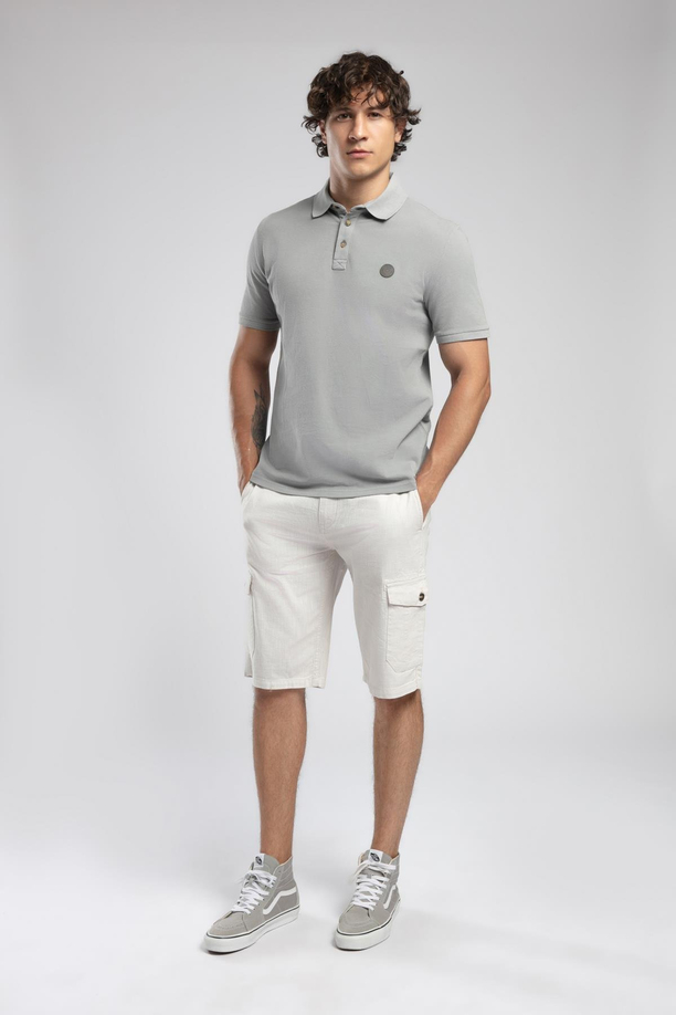 Mules Erkek %100 Pamuk Polo Yaka T-Shirt