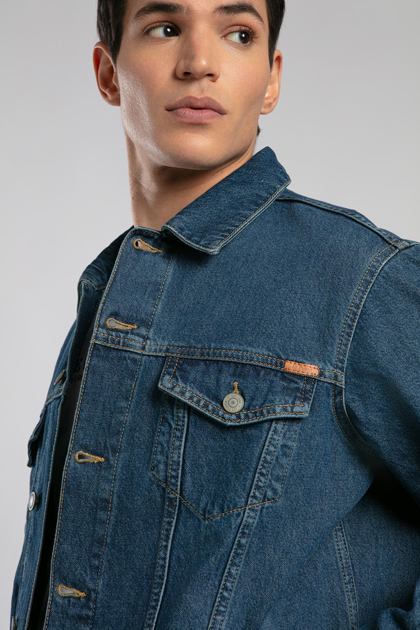 Nagoya Erkek Jean Ceket