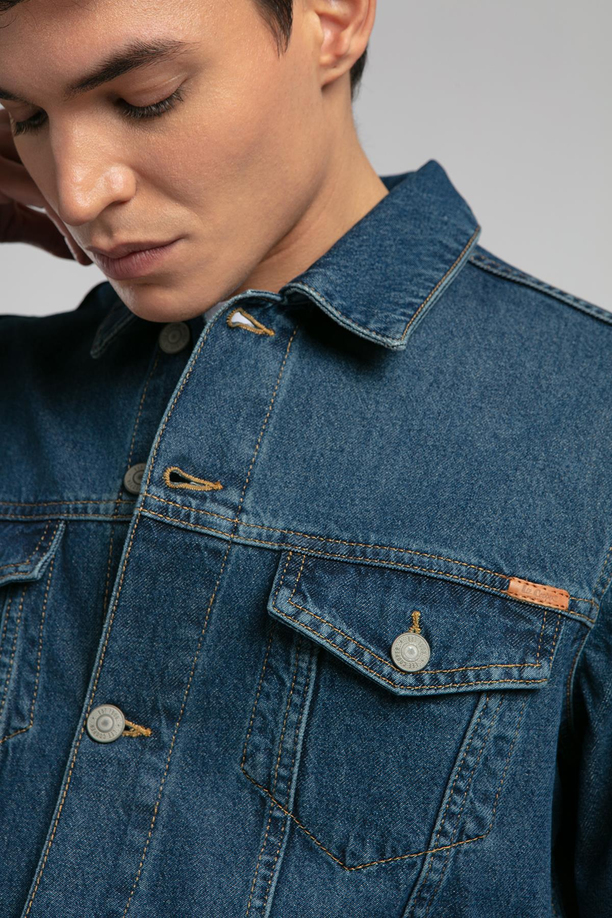 Nagoya Erkek Jean Ceket