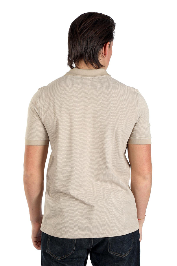NAVAGOİ ERKEK BASKILI PİKE POLO YAKA T-SHIRT