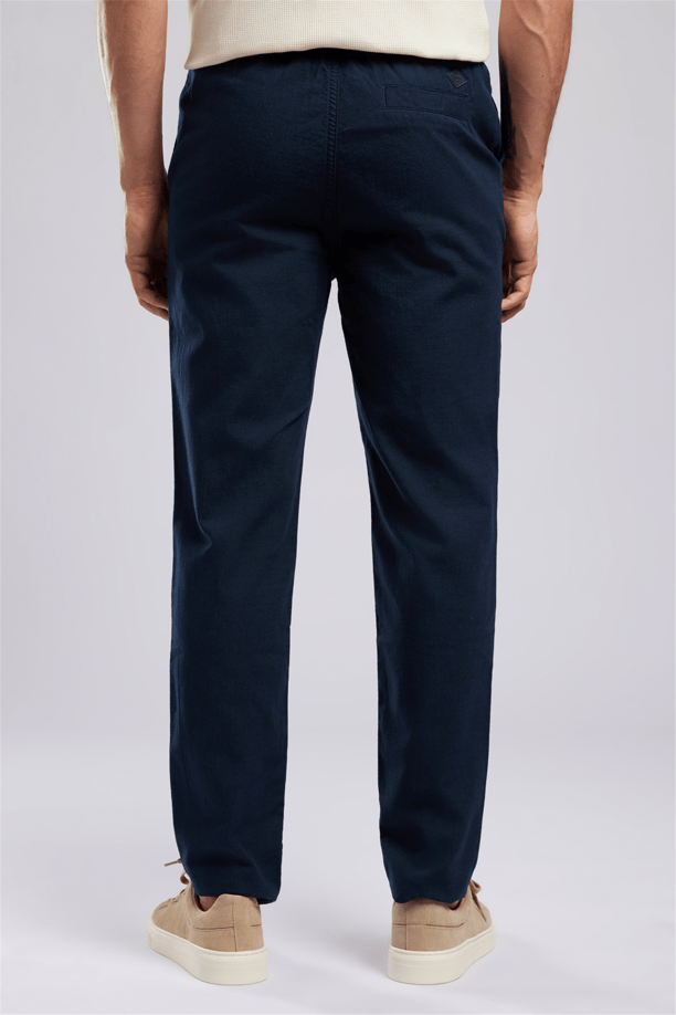 New Erkek Regular Straight Fit Pantolon Mavi