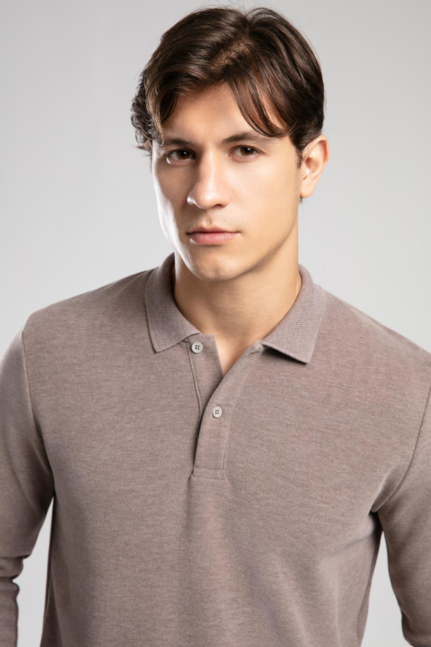 NEWBLEND ERKEK POLO YAKA SWEATSHIRT