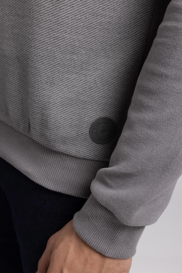 NEWDIAGONAL ERKEK O YAKA SWEATSHIRT