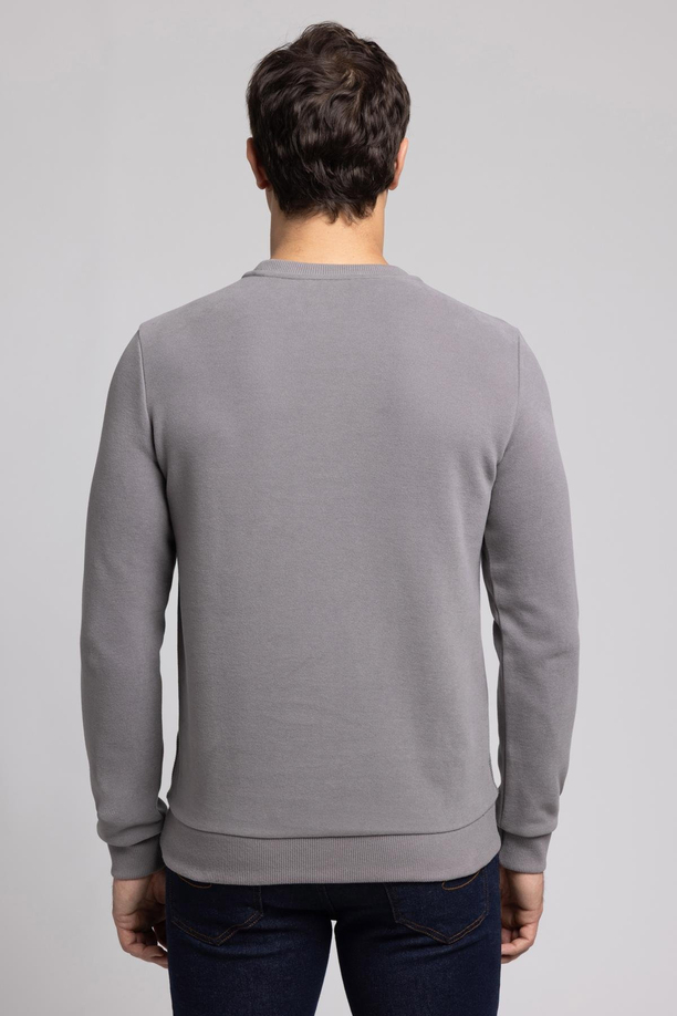 NEWDIAGONAL ERKEK O YAKA SWEATSHIRT