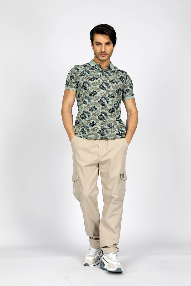 Newjoseph Erkek Polo Yaka T-Shırt Mınt