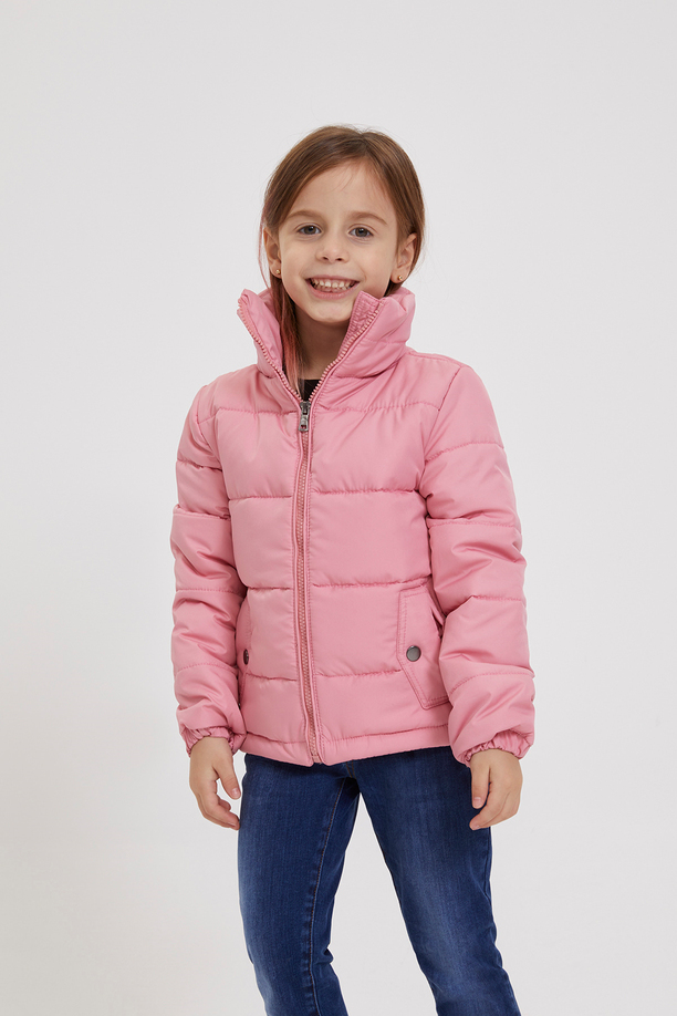 Olinda Kız Çocuk Mont Pembe