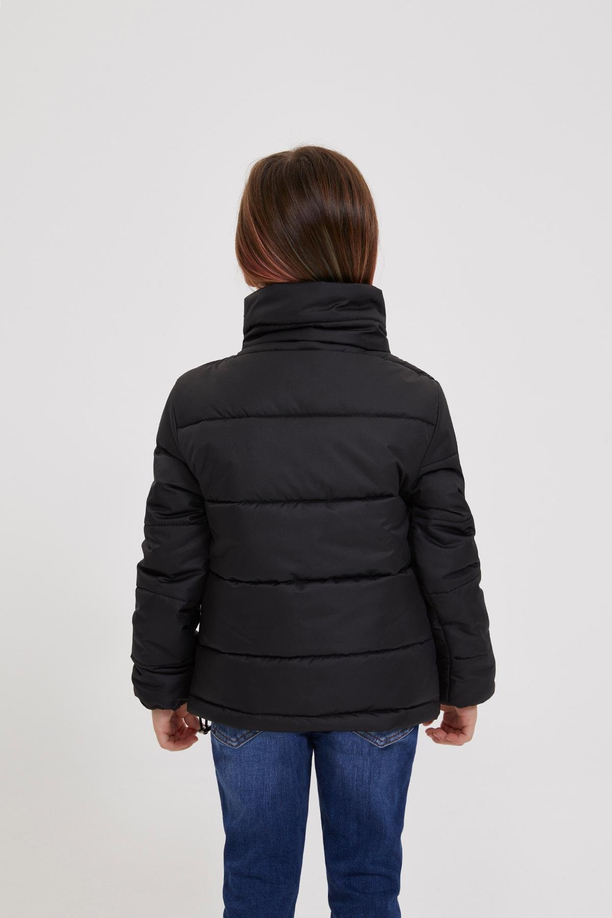 Olinda Kız Çocuk Mont Siyah