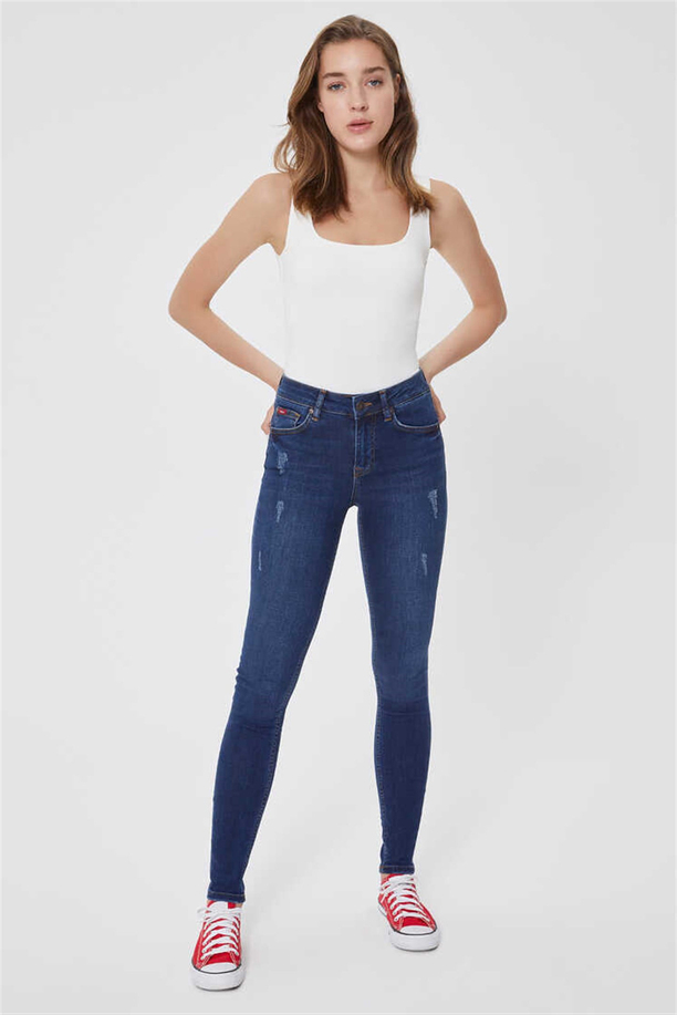 PEARL KADIN JEAN PANTOLON