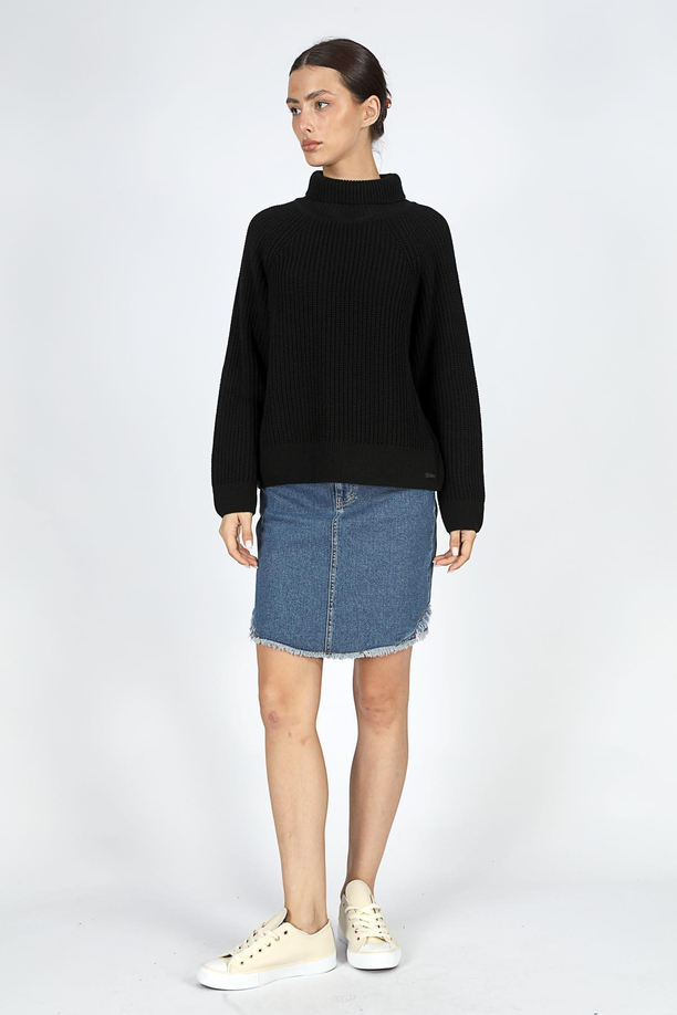 PEARLY KADIN BALIKÇI YAKA TRİKO KAZAK