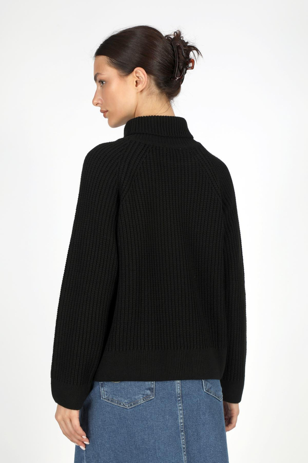 PEARLY KADIN BALIKÇI YAKA TRİKO KAZAK