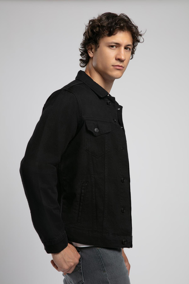Puebla 2 Erkek %100 Pamuk Jean Ceket