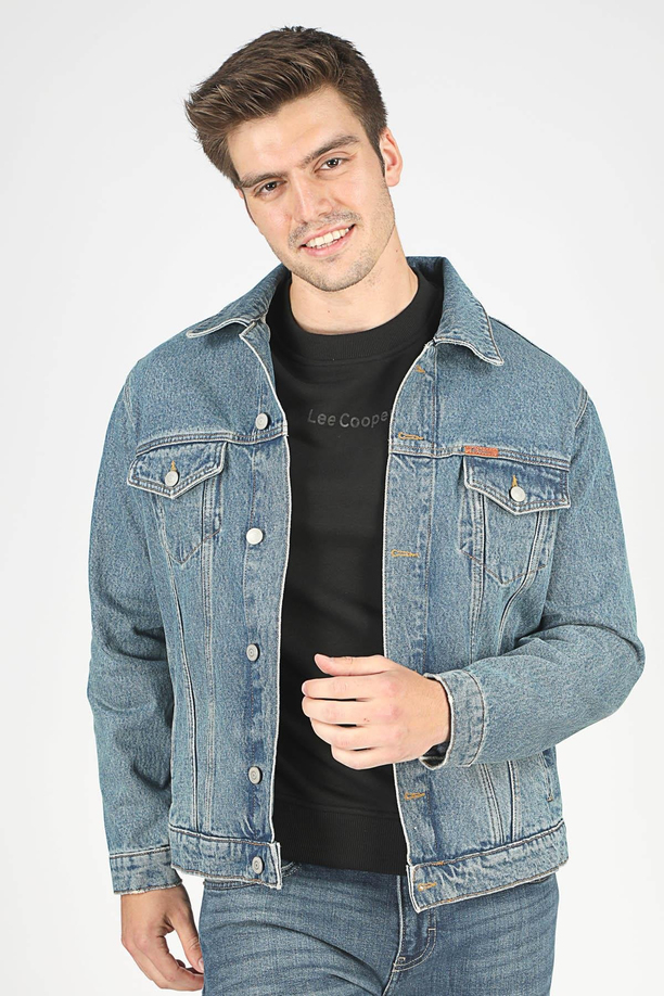 PUEBLA 5 ERKEK JEAN CEKET***