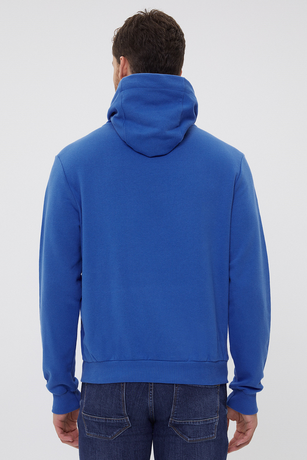 RHETT Erkek %100 Pamuk KAPÜŞONLU SWEATSHIRT