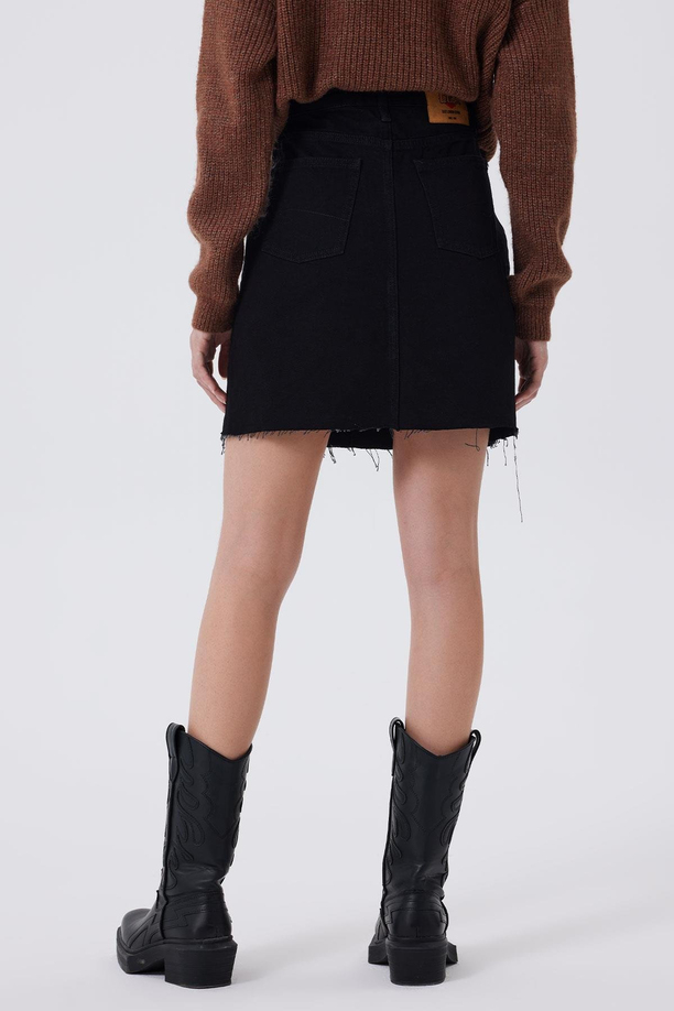 Rıta Kadın Jean Etek Rosada Vbl