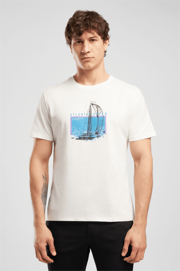 RIVER ERKEK O YAKA T-SHIRT