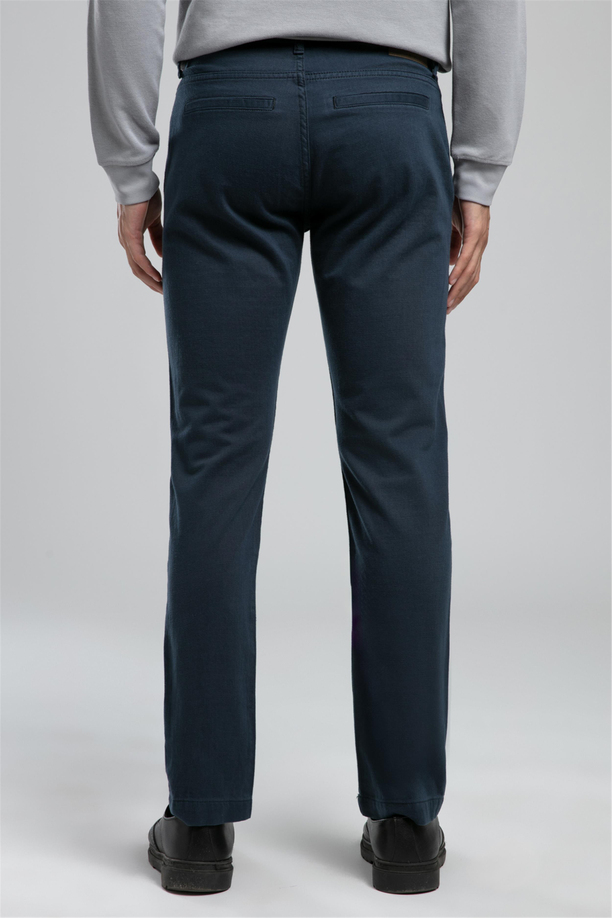 Robb Normal Bel Düz Kesim Düz Paça Lacivert Erkek Pantolon